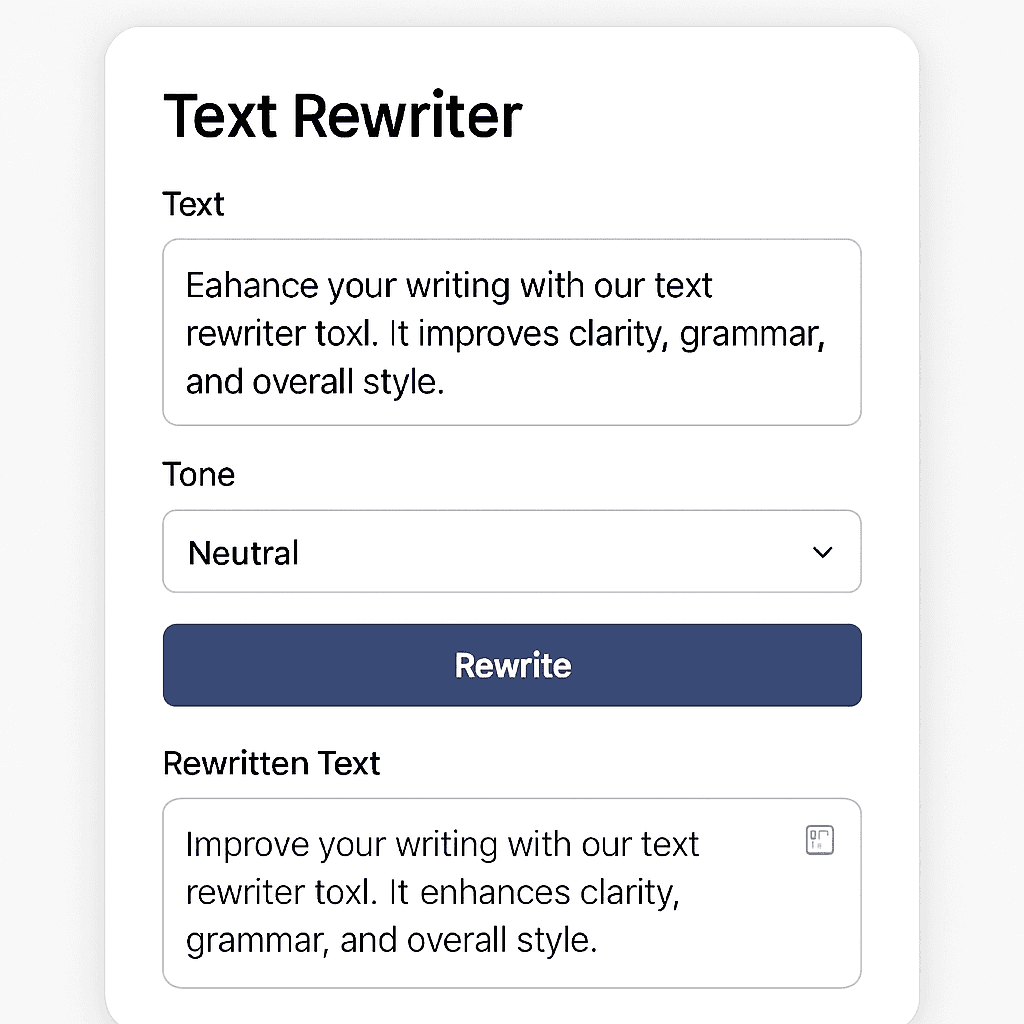Text Rewriter